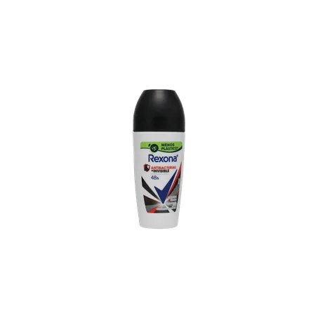 DESODORANTE ROLL ON REXONA WOMEN ANTIBACTERIAL+INVISBLE 50ML 360-35