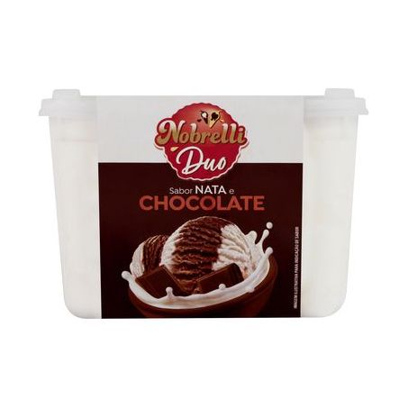 SORV.NOBRELLI DUO 1.8LT NATA+CHOCOLATE
