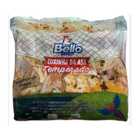 COXINHA DA ASA TEMPERADA BELLO 750G