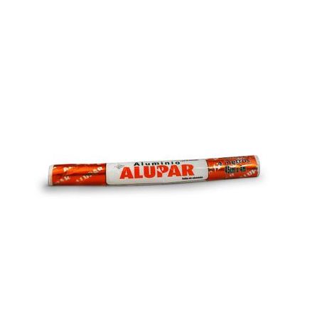 Papel Alumínio Alupar 45cmx4m Embalagem 1 Un