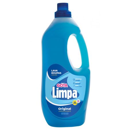 Lava roupas gota limpa 2l líquido original