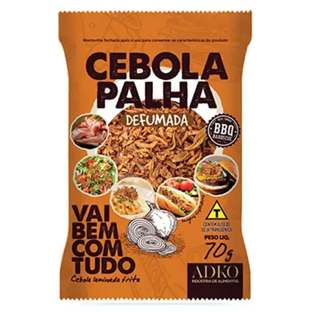 Cebola Palha Adko 70g Defumada