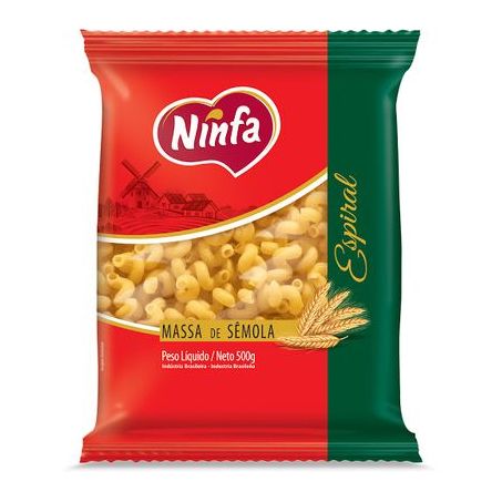 Massa espiral semola ninfa 500g