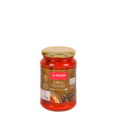La Pastina Molho De Tomate Olive 320G 360-1