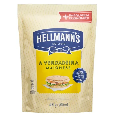 Maionese Hellmann's Sachê 400gr
