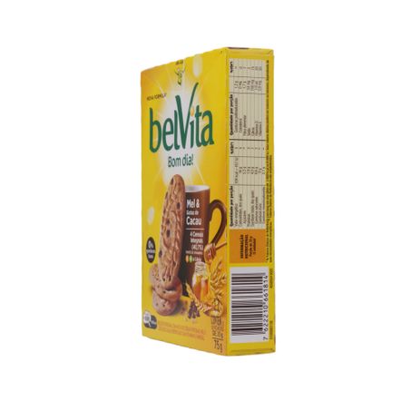 Biscoito Integral Belvita Mel/Cacau 75g 360-11