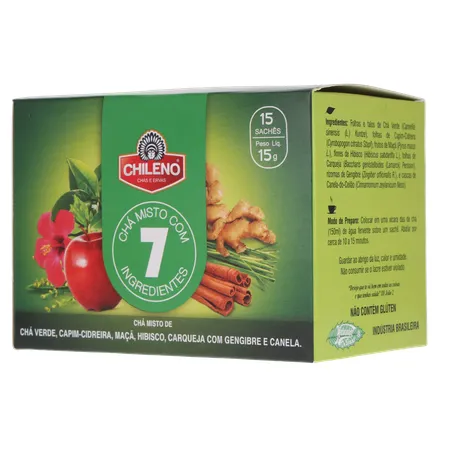 Cha chileno misto 7 ingredientes 15g 360-21