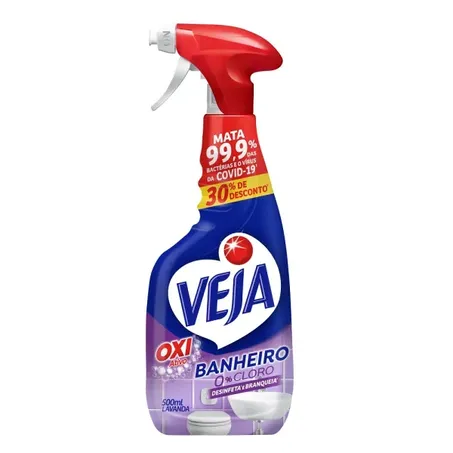 Desinfetante veja banheiro lav.gat.500ml