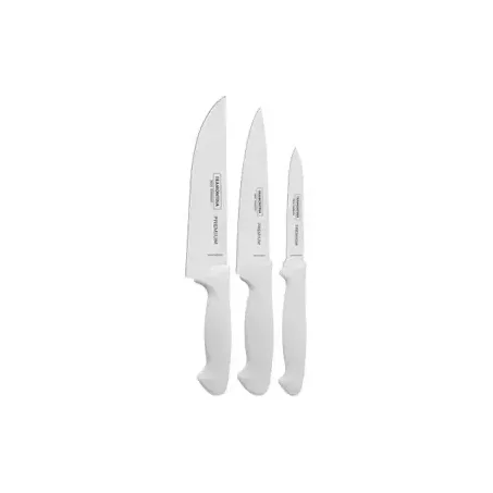 FACA TRAMONTINA 24499 / 811 INOX PREMIUM 3 PEÇAS