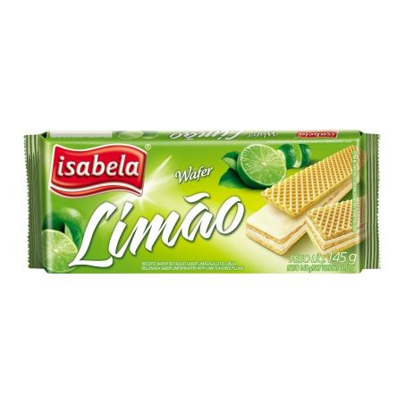Wafer isabela limao 100g