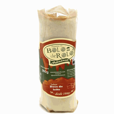 Bolo De Rolo Doce De Leite 360G