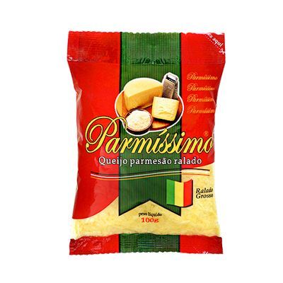 Queijo ralado parmesão parmissimo 100g