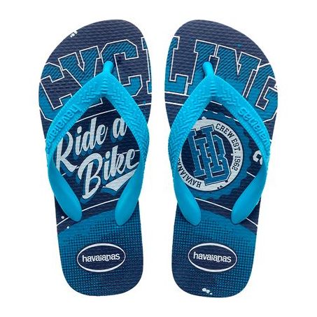 Havaianas kids athletic marinh/turquesa 27/28