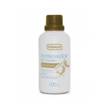 REMOVEDOR DE ESMALTE FARMAX OLEO ARGAN 100 ML     