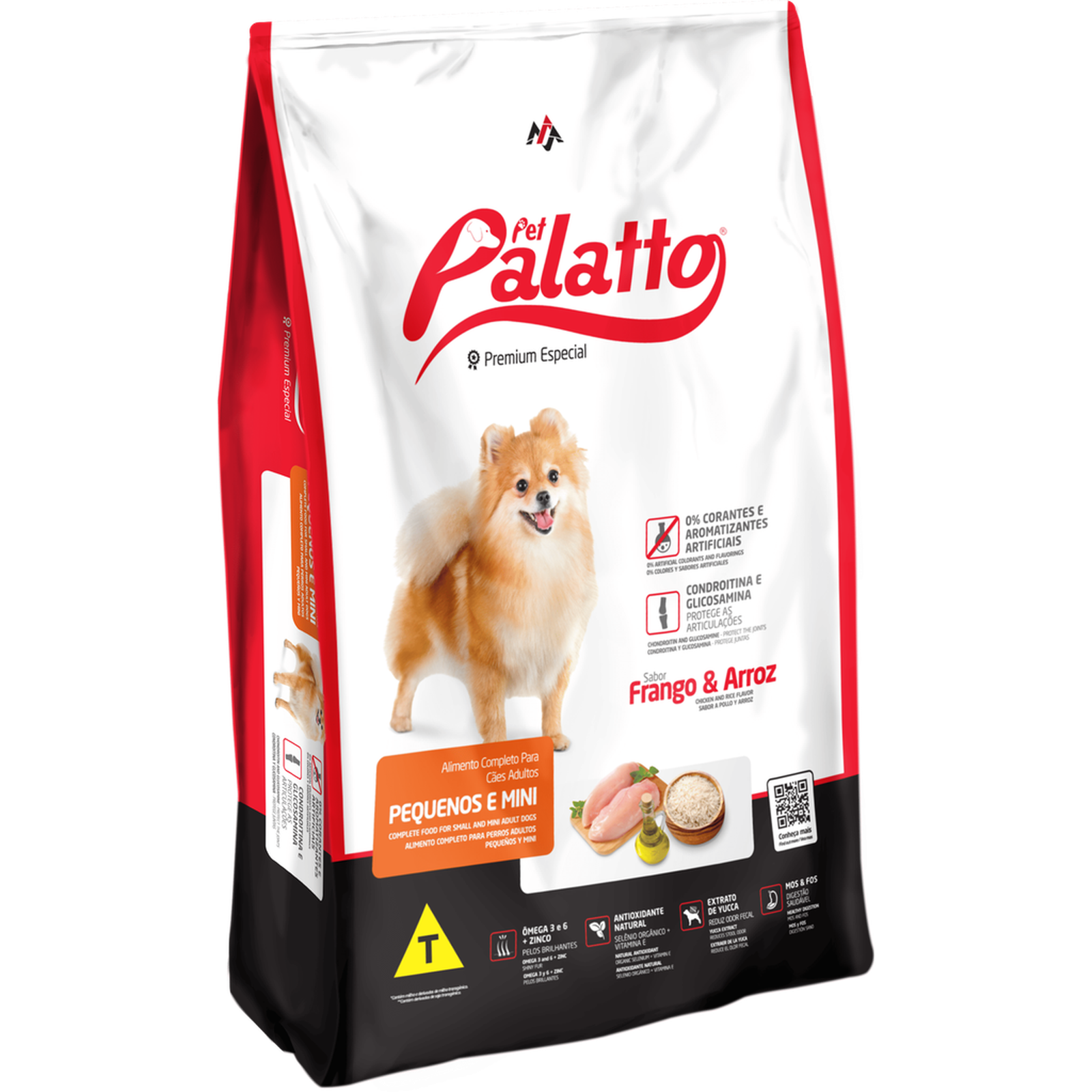 Ração Palatto Raças Pequenas E Mini 15Kg