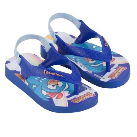 CHINELO IPANEMA BABY GALINHA PINTADINHA AZUL N°22 REF. 27071