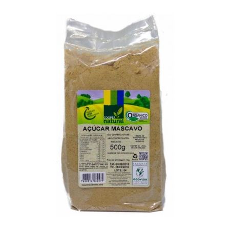 Açúcar mascavo sabor orgânico 500g