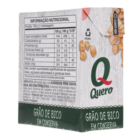 Grao de bico quero 180g 360-23