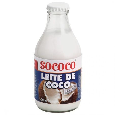 Leite de coco sococo light 200ml