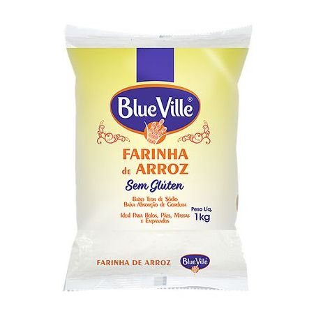FARINHA DE ARROZ BLUE VILLE 1KG