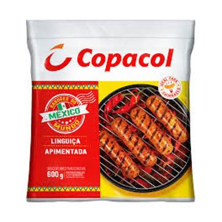 LINGUICA COPACOL MEXICO FINA APIMENTADA 600G