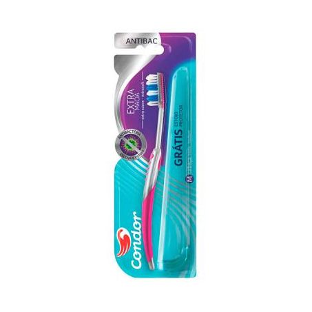 ESCOVA DENTAL CONDOR EXTRA MACIA ANTIBAC