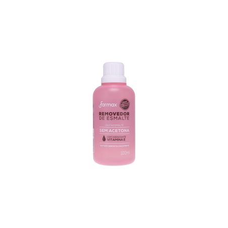 Removedor Esmalte S Acetona Farmax 100ml