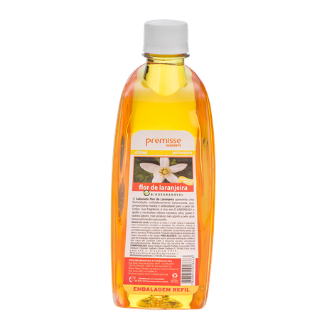 Sabonete líquido premisse flor de laranjeira refil 450ml