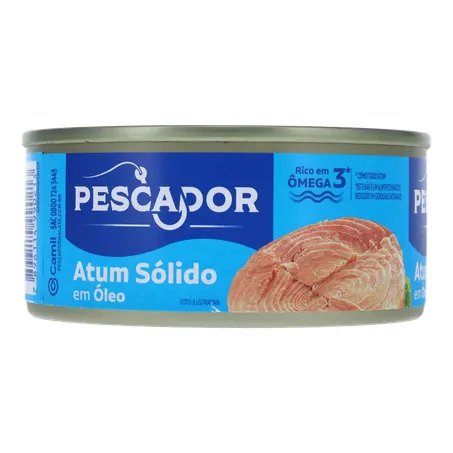 ATUM PESCADOR SÓLIDO ÓLEO 140G 360-27