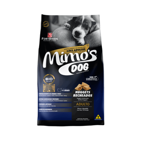 RACAO P/CAES MIMOS DOG FORT BRAIN 1 KG            