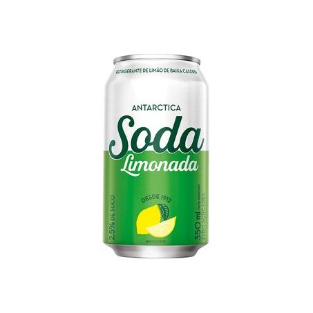 Refrigerante Antarctica Soda Zero 350ML