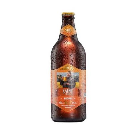Cerveja saint bier belgian 600ml
