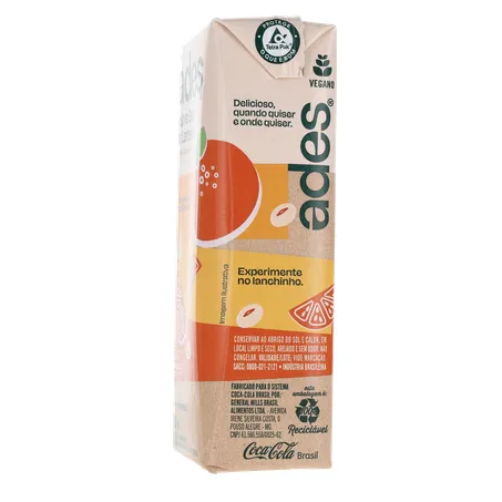 Bebida Base Soja Ades Laranja 200ml 360-8