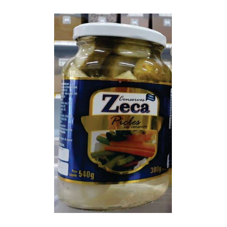 Picles conserva zeca 540g