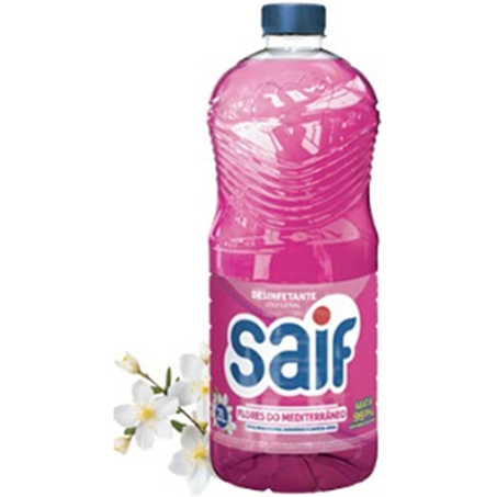 DESINFETANTE SAIF FLORES MEDITERRÂNEO 2L MATA 99,9