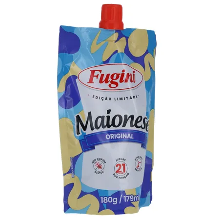 Maionese Fugini Original  Squeeze 180gr 360-33