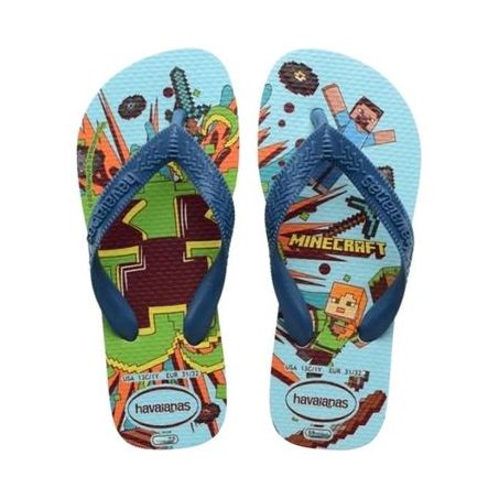CHINELO HAVAIANAS KIDS MINICRAFT A.ACO/BCO 41/42