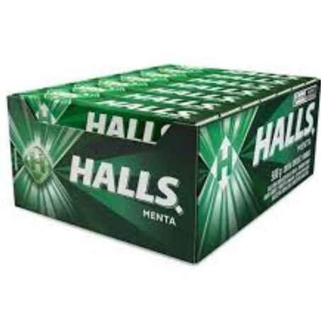 Drops halls menta pcc/21x28g