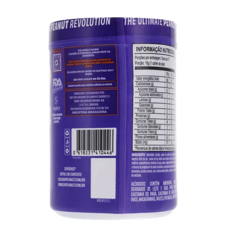 Pasta de Amendoim Dr. Peanut 250g - Avelã 360-2