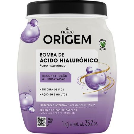 CREME TRATAMENTO ORIGEM ACIDO HIALURÔNICO 1KG