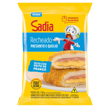 Empanado Sadia 110g - Presunto e Queijo