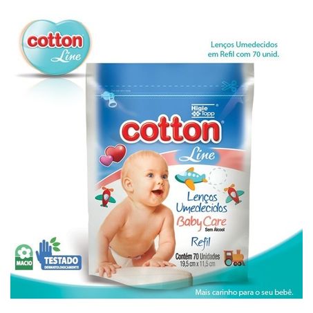 LENCOS UMED. REFIL COTTON C/70