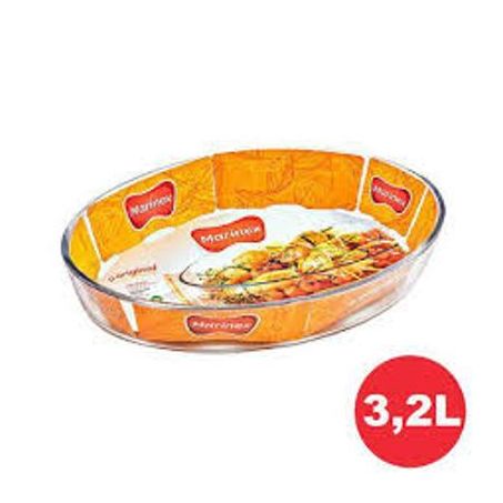 Assadeira Oval Media Marinex