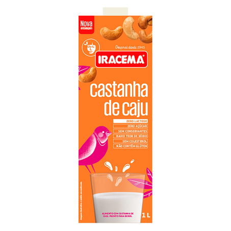 BEBIDA À BASE DE CASTANHA DE CAJÚ IRACEMA