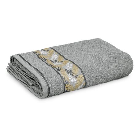 TOALHA BANHO APPEL SILVESTRE CINZA AMIANTO 68X1,30