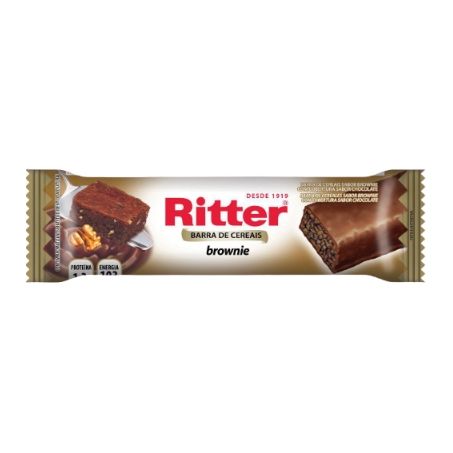 Cereal barra brownie ritter 25g
