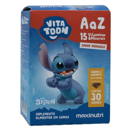 VITAMINA A-Z SABOR MORANGO VITATOON STITCH