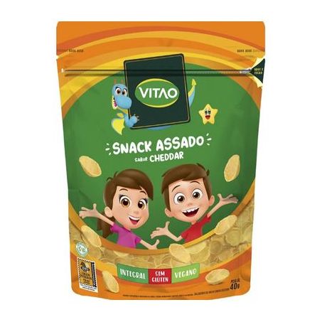 Salgadinho snack kids integral vitão 40g