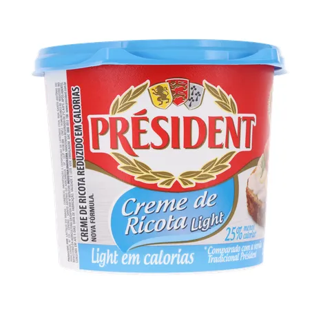 Creme De Queijo Ricota Light President 380G 360-33