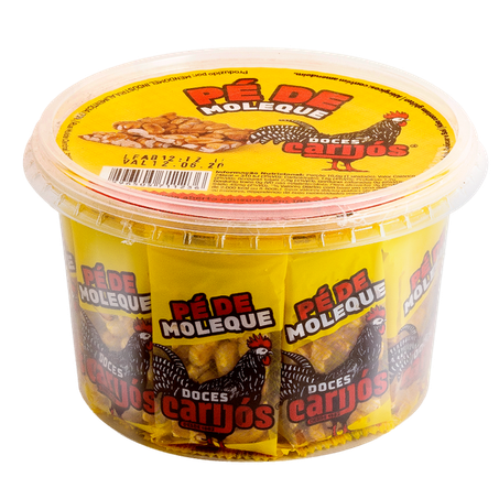 Pé moleque doces carijos c/25 375g
